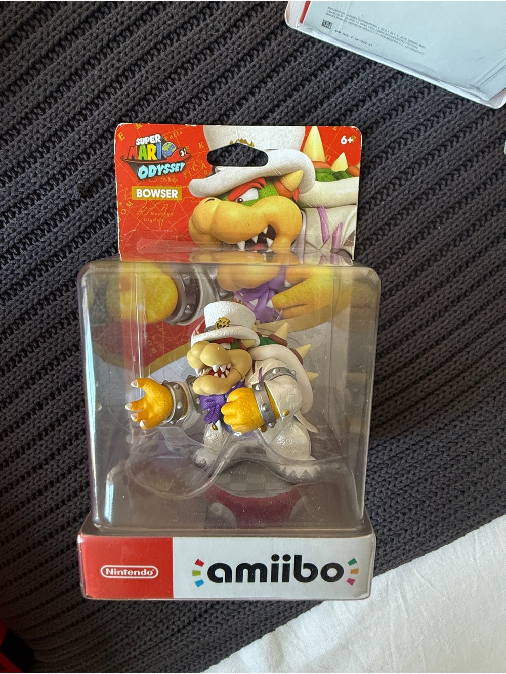 NWT Bowser Mario Odyssey figurine
